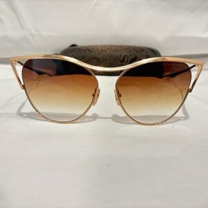 NEW! DITA REVOIR DTS509-01-GLD WHITE GOLD W/BROWN GRADIENT LENS 100% AUTHENTIC